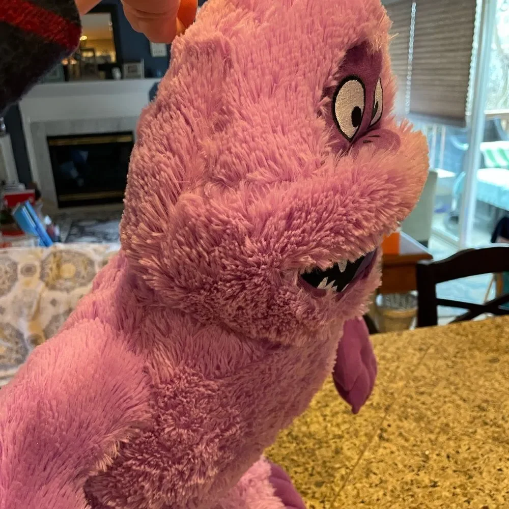 RARE Rudolph Purple Bumble Abdominal 26 inch Plush Stuffed Bumble!!